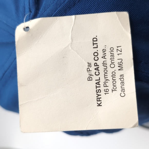 NHL| NWT Vintage NHL Edmonton Oilers Blue Sports Cap Snap Back - Picture 7 of 13